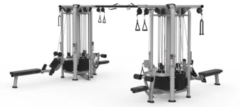 Deluxe Eight-Station Multi Gym